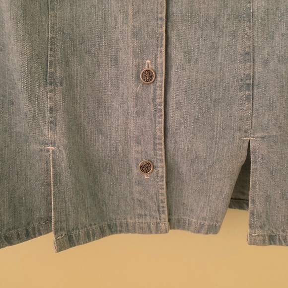 Vintage jean top - Picture 4 of 5